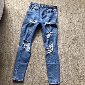 Topshop Jamie Ankle Grazer Skinny Jeans